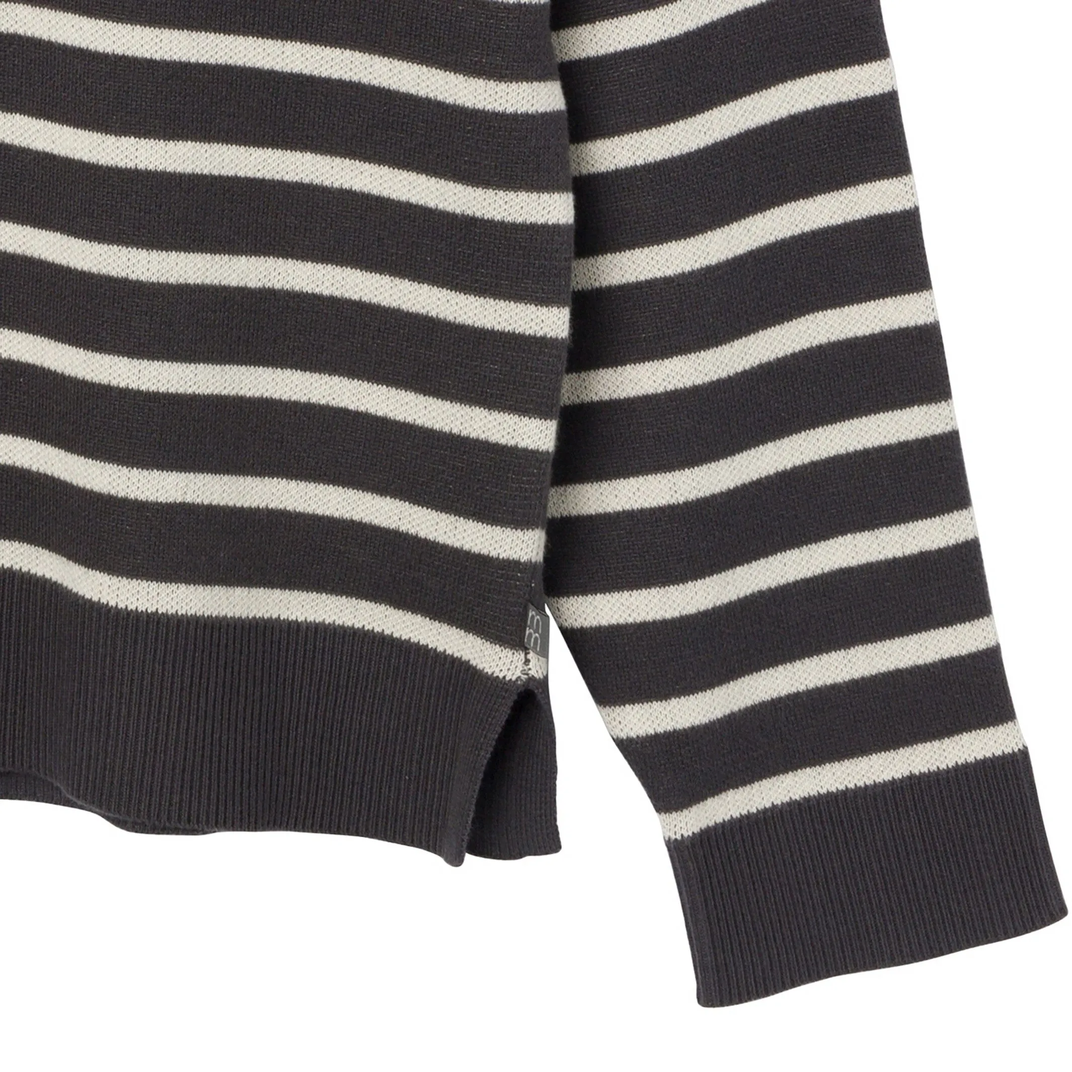 Womens Ivory Stripe Sweater