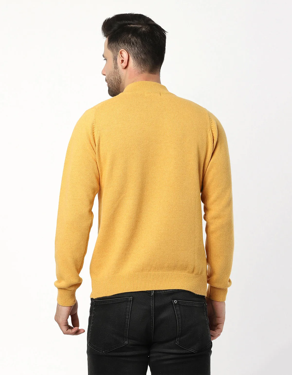 Woolen T-Neck Sweater For Men